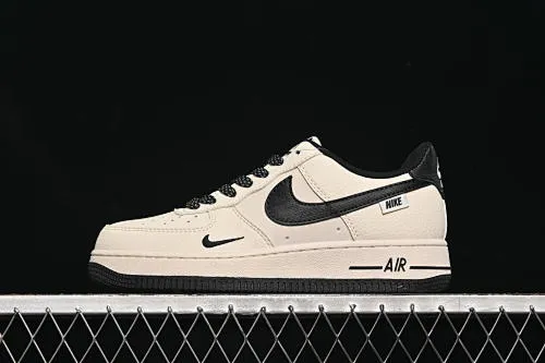 All categories Nk Air Force 1 Air Force series Nk Air Force 1 Low Air Force low top Nike Air Force 1'07 Low Nike tree pattern classic black Air Force 1 customized casual sneakers SM6668-105